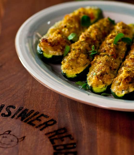 zucchinis farcis