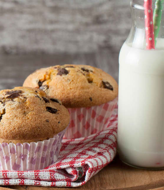 muffins choco-banane décadents