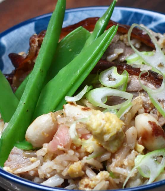 risotto aux pleurotes et aux fruits de mer