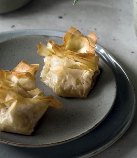 baluchons au fenouil caramélisé et au fromage