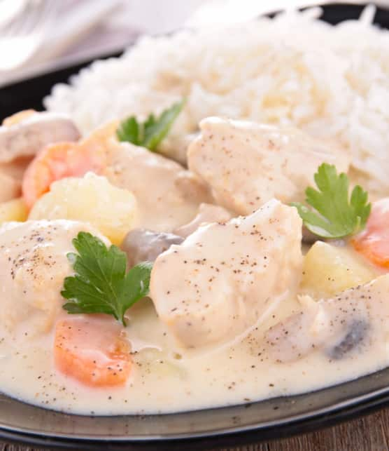 blanquette de veau à l'ancienne