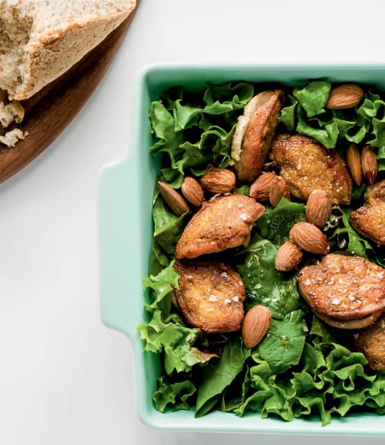 salade de poitrines de caille