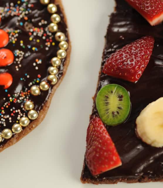 pizza au chocolat de Juliette