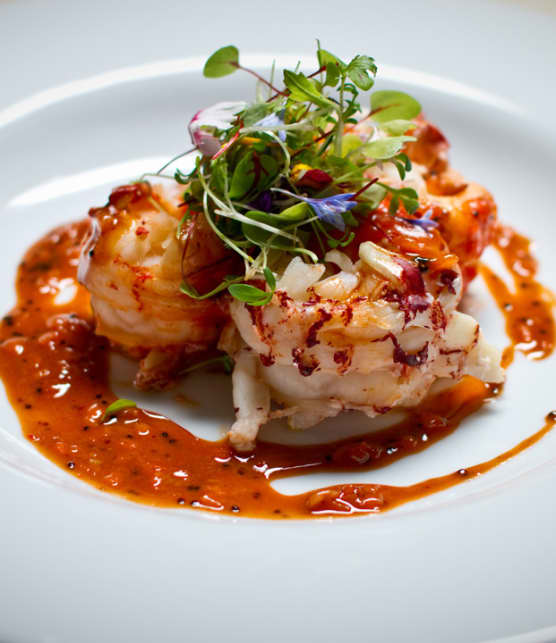 beurre blanc au corail de homard