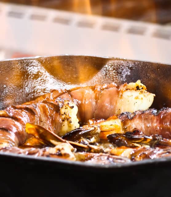 crevettes sur le barbie