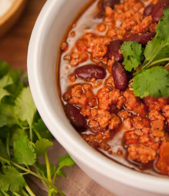 chili con carne de chorizo