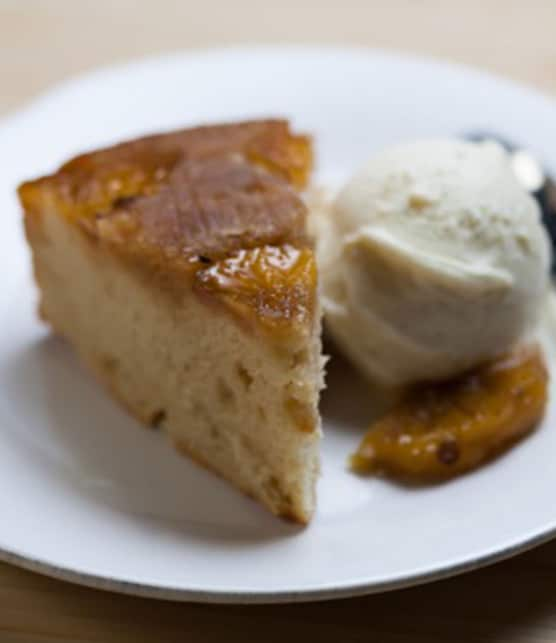 gâteau renversé aux ananas