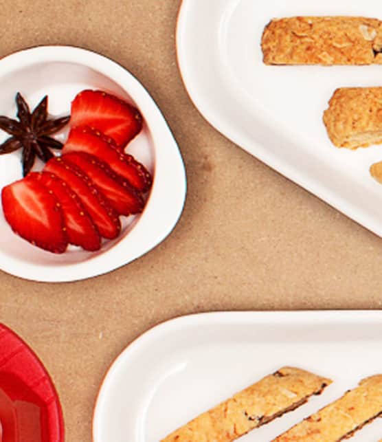 fraises au sirop d'anis étoilé