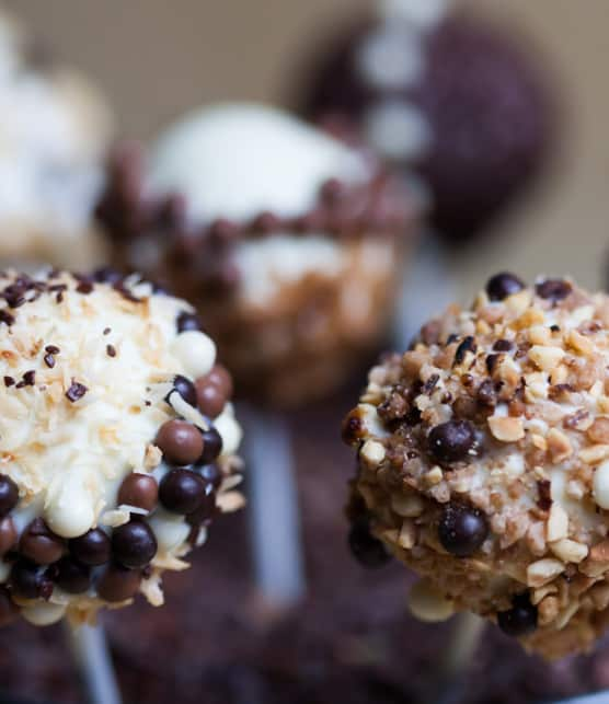 cake pop au chocolat blanc et mascarpone