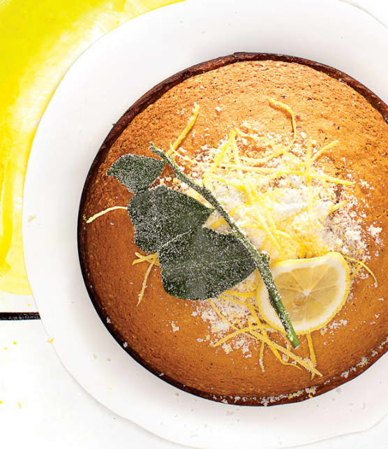 gâteau à l'huile d'olive et au citron