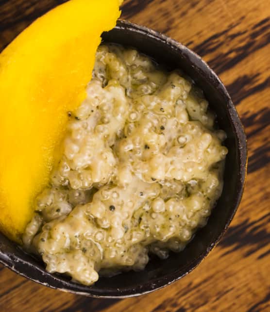 pudding au tapioca et noix de coco