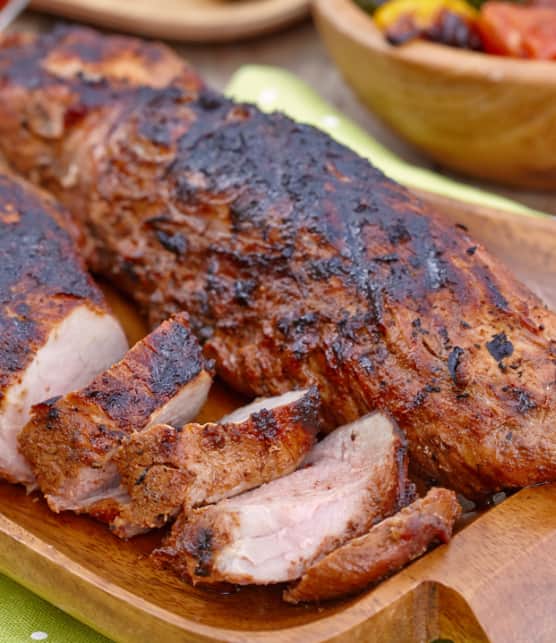 porc grillé à la salsa ardente poc-chuc