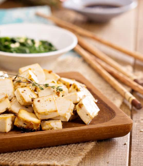 tofu aux légumes à la japonaise