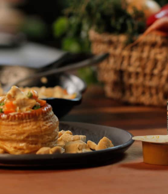 vol-au-vent au poulet Knorr