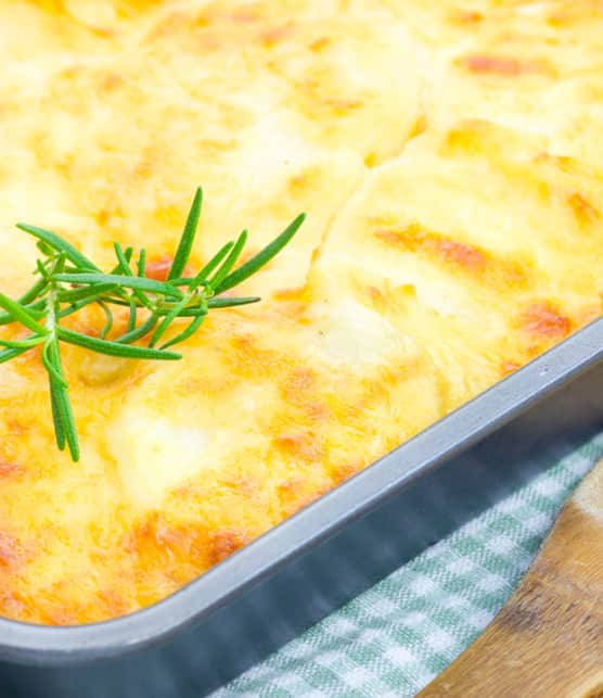 pâté de légumes gratiné au fromage