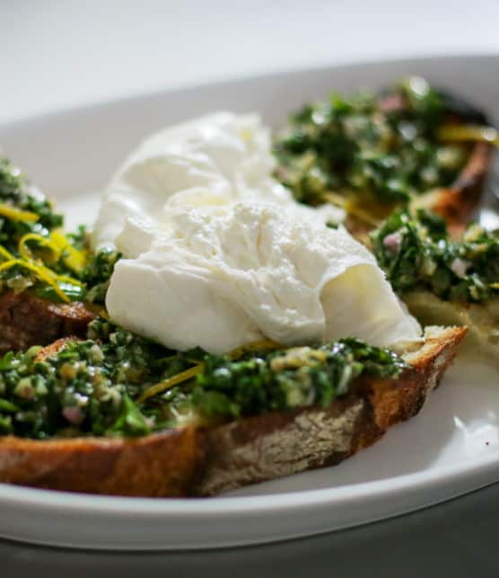 burrata et gremolata