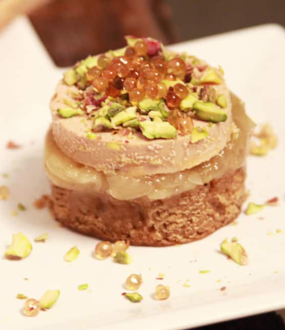 foie gras sur pain d'épices