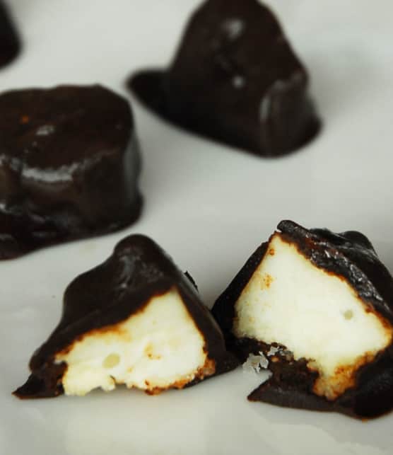 comment faire des pépites de chocolat au parmesan
