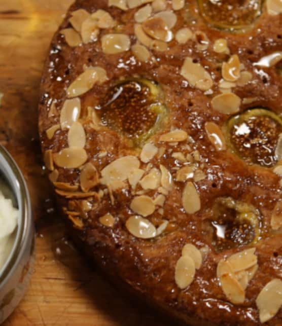 gâteau aux figues et mascarpone vanillé