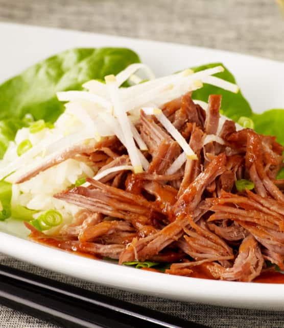 échine de porc façon BBQ coréen