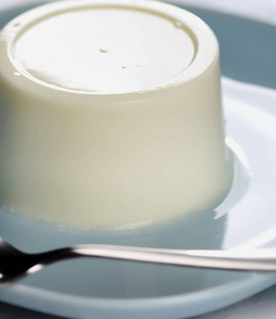 trilogie de panna cotta aux asperges blanches