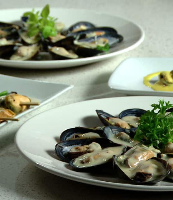 moules poulette et leurs variantes