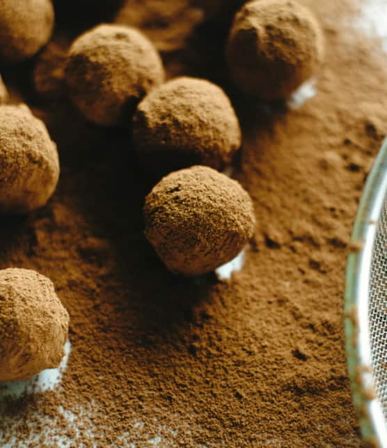 bouchées truffées à l'avocat