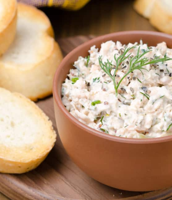 rillettes de rouget aux saveurs provençales