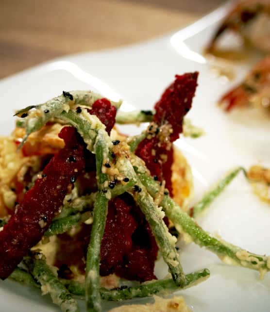 tempura de légumes croustillants facile