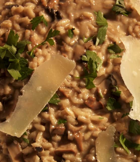 risotto aux champignons de Sabrina