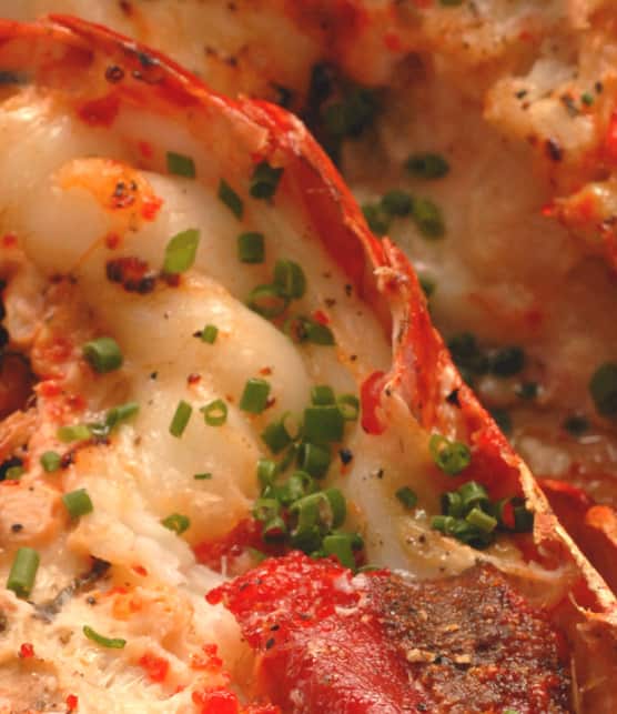 demi-homards grillés à l'estragon