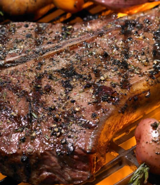 t-bones de sanglier exotiques