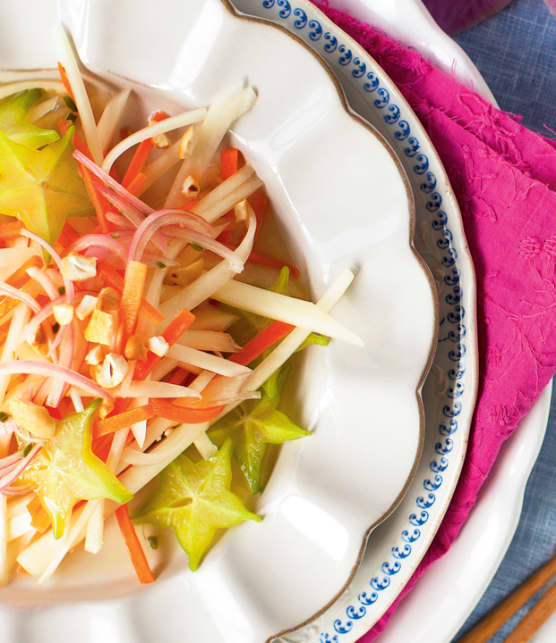 salade vietnamienne à la papaye verte