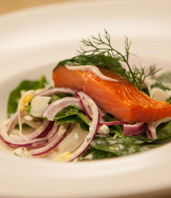 salade d’épinards et de fenouil