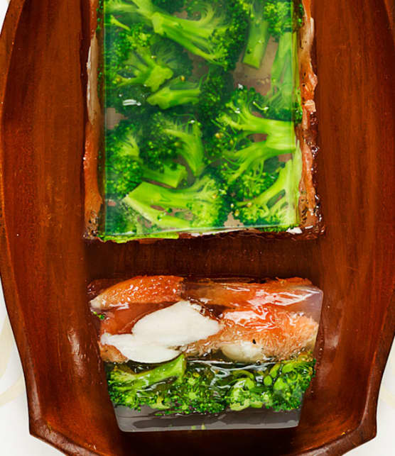 terrine fraîche poisson et pamplemousse