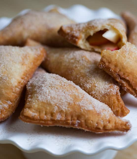 chaussons aux nectarines et aux pommes