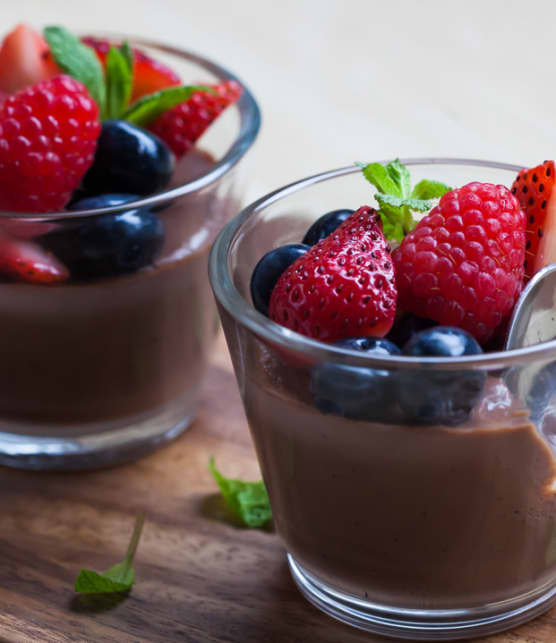 panna cotta au lait de soya