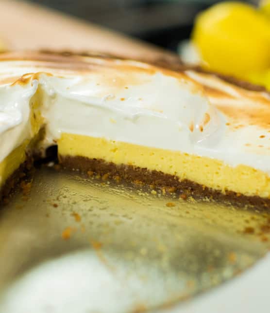 tarte au citron à la meringue
