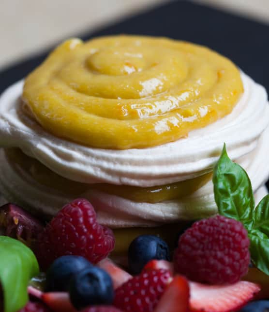 tartelettes meringuées aux fruits de la passion