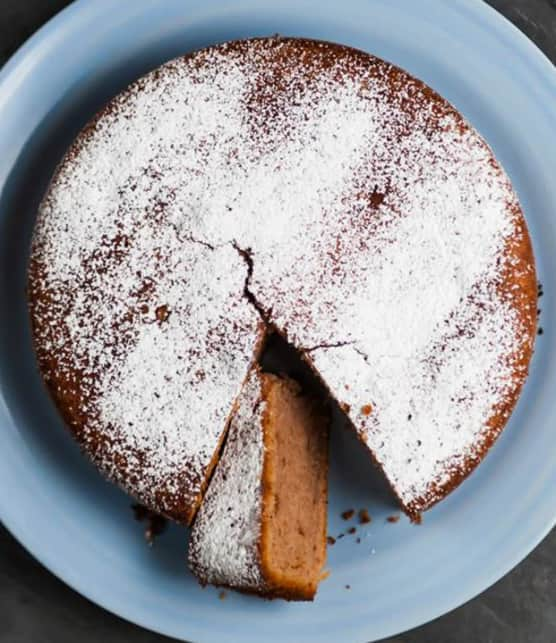 gâteau aux marrons et au chocolat blanc