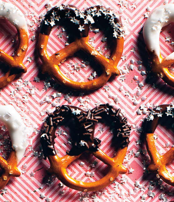 bretzels au chocolat