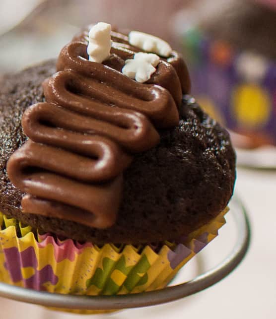 glaçage au chocolat