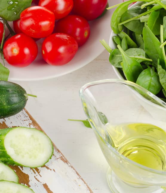 salade libanaise de tomates et concombres au sumac