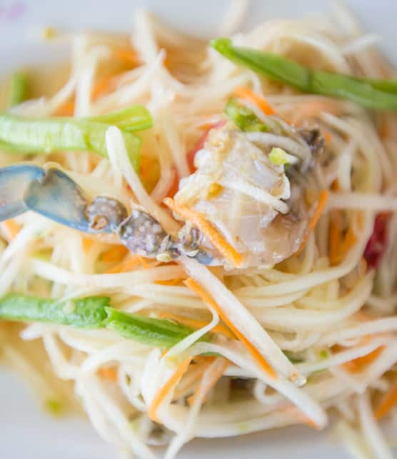 salade de papaye verte