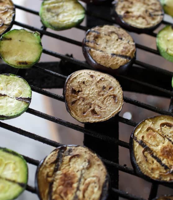 salade de courgettes grillées