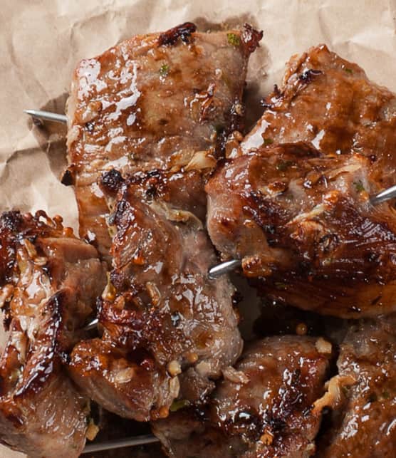 brochettes de boeuf à l'indonésienne