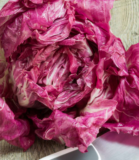 radicchio au miel et balsamique