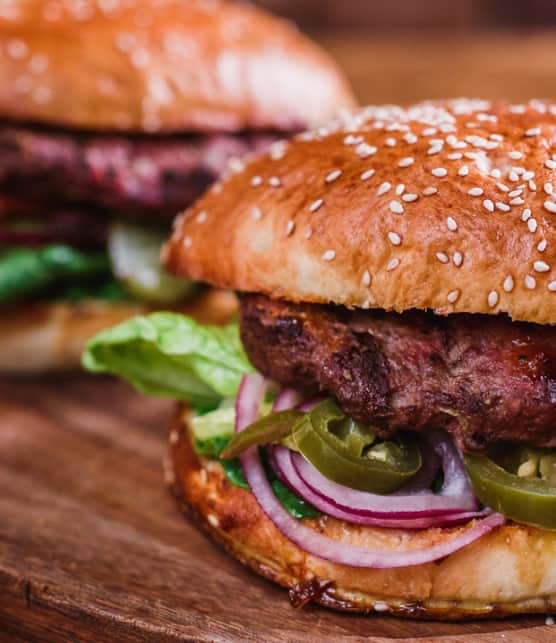 burger de boeuf tex-mex