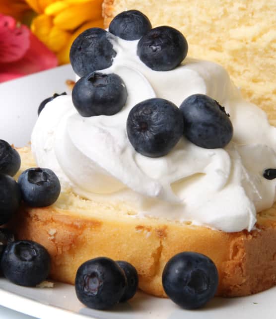 gâteau quatre-quarts grillé