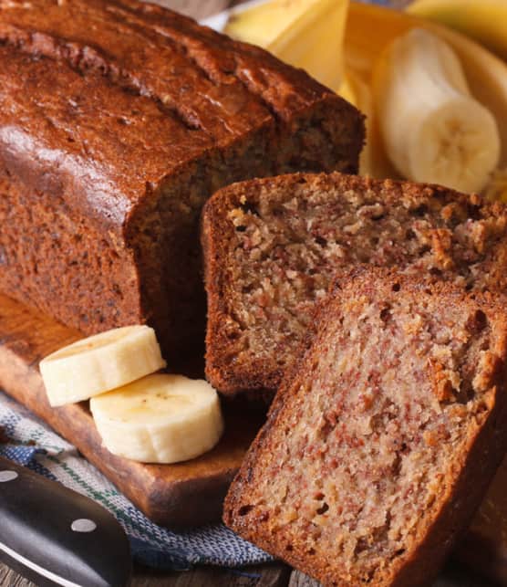 gâteau grillé à la banane